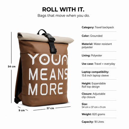 Roll With It - Tan