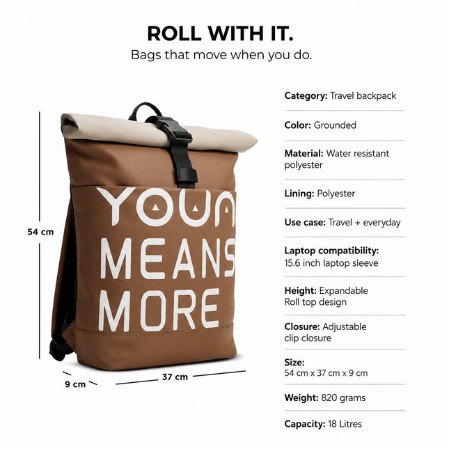 Roll With It - Tan