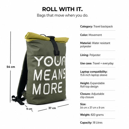 Roll With It - Olive