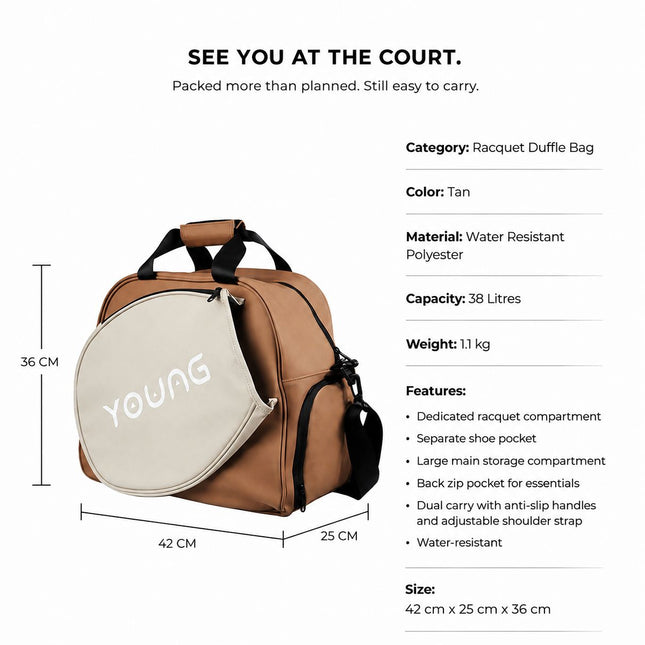 See you at the Court - Tan