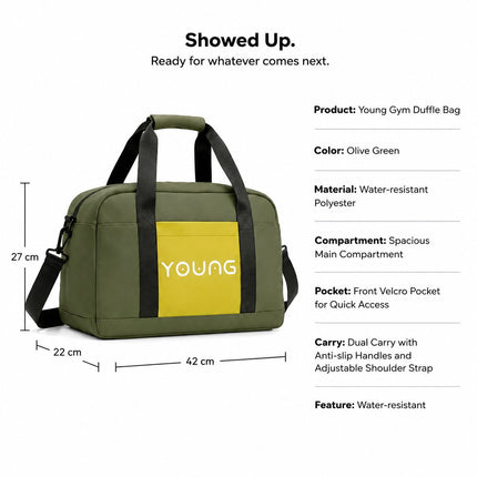 Showed Up - Olive